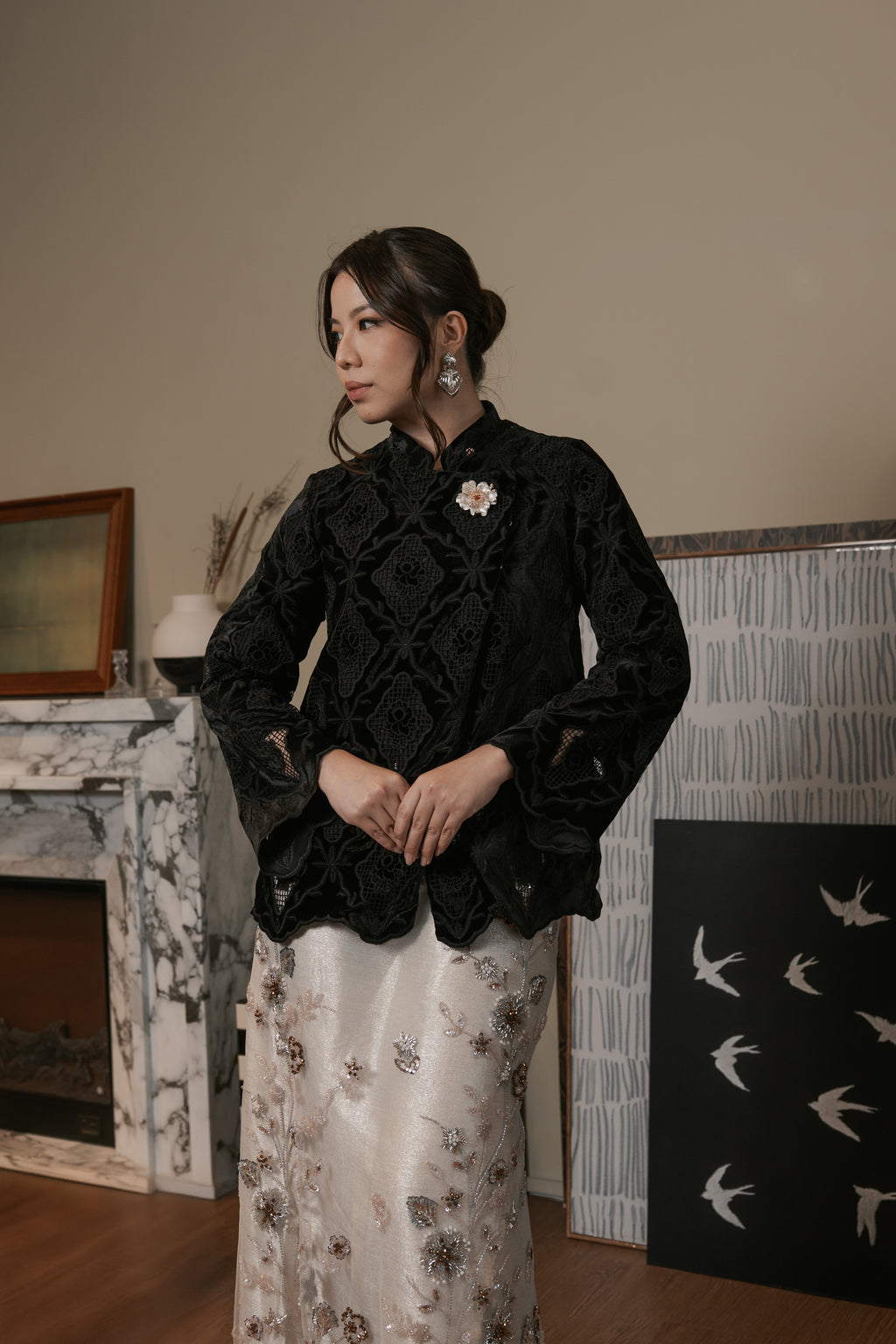 Dyan Kebaya in Black